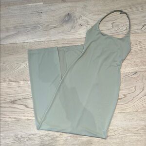 Weekend Stories Sage Green Dress